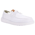 Hey Dude Women's Wendy Stretch Canvas White Casual